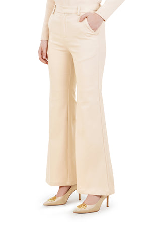 Gwen Bootcut Pants - Beige