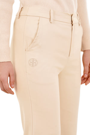 Gwen Bootcut Pants - Beige