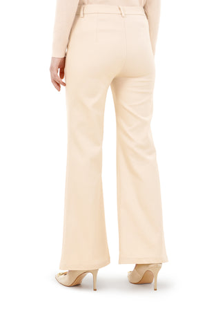 Gwen Bootcut Pants - Beige