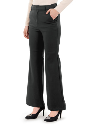 Gwen Bootcut Pants - Black