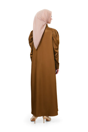 Hanum Maxi Dress - Brown