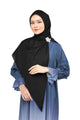 Nada Voile Scarf Large - Black