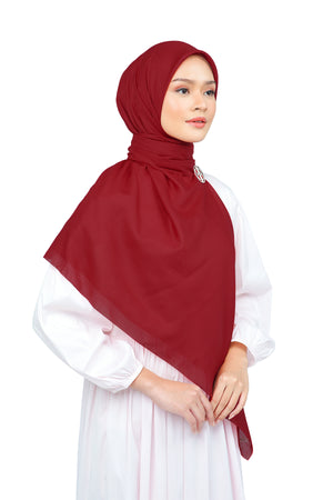 Nada Voile Scarf Large - Chili