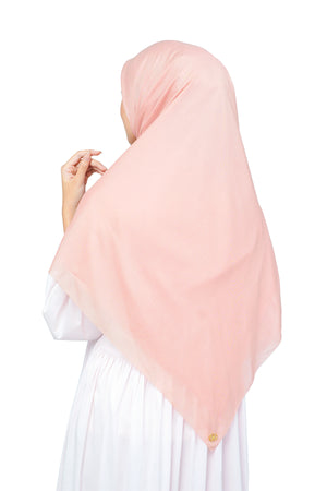 Nada Voile Scarf Large - Dusty Pink