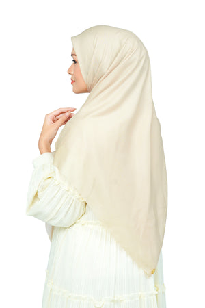 Nada Voile Scarf Large - Wheat