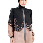 Ikat Blossom Shirt - Black