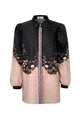 Ikat Blossom Shirt - Black