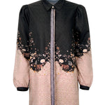 Ikat Blossom Shirt - Black