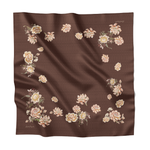 Ikat Blossom Multiway Satin Scarf - Tapis