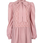 Intertwined Bow Blouse - Pink