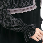 Intertwined Layered Shirt - Black