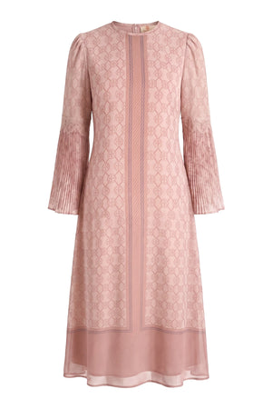 Intertwined Loose Dress - Pink