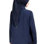 Intertwined Square Shirt - Navy