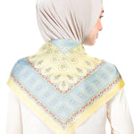 Ikat Blossom Multiway Satin Scarf - Jumputan