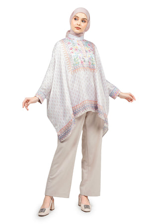 Ikat Harmony Batwing Top - Pink