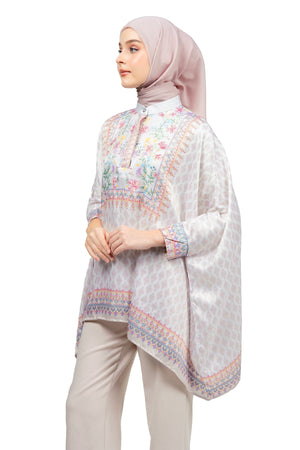 Ikat Harmony Batwing Top - Pink