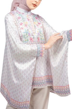 Ikat Harmony Batwing Top - Pink