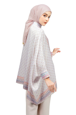 Ikat Harmony Batwing Top - Pink