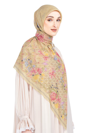Ikat Harmony Series Large - Canola
