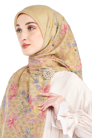 Ikat Harmony Series Large - Canola