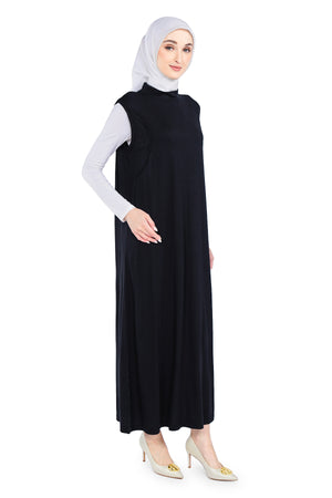 Inner Dress Sleeveless - Nursing - Black