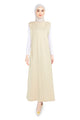 Inner Dress Sleeveless - Nursing - Almond Buff