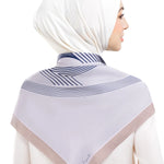 Intertwined Multiway Satin Scarf - Multicolor