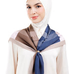 Intertwined Multiway Satin Scarf - Multicolor