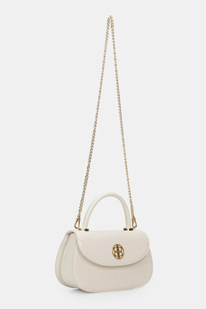 Selena Top Handle Bag - Ivory