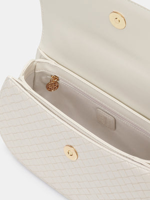 Selena Top Handle Bag - Ivory