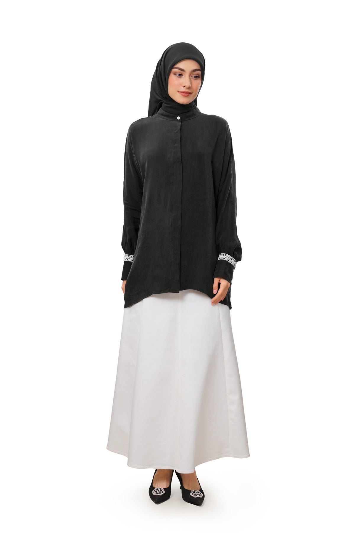 Jodie Basic Shirt - Black