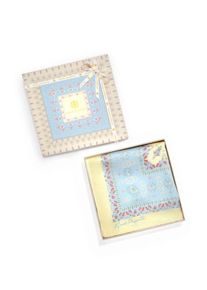 Ikat Blossom Multiway Satin Scarf - Jumputan