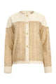 Jasmine Monogram Shirt - Brown