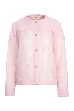 Jasmine Monogram Shirt - Pink