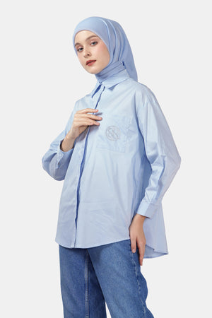 Jean Signature Shirt - Blue