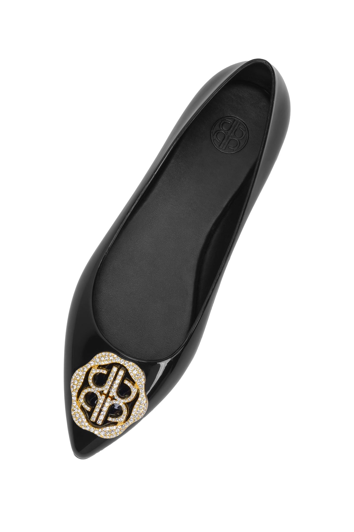 Jelly Flat Shoes - Black