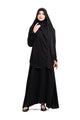 Khadijah Khimar Set - Black