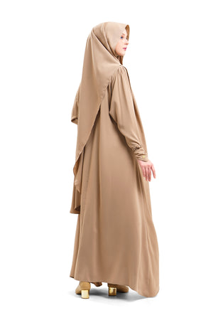 Khadijah Khimar Set - Latte