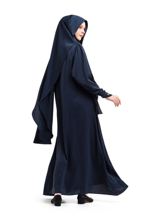 Khadijah Khimar Set - Navy