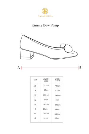 Kimmy Bow Pump - Beige