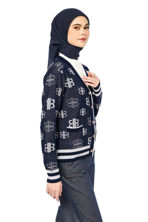 Greta Cardigan - Blue