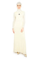 Isla Knit Inner Dress - White