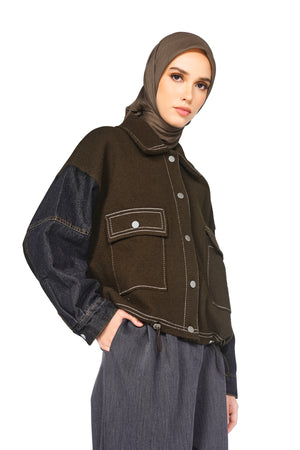 Katniss Jacket - Brown