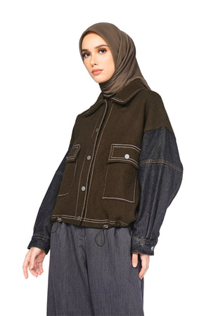 Katniss Jacket - Brown