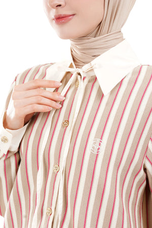 Luma Knit Shirt - Beige