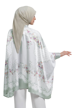 Lace Poem Batwing Top - Sage