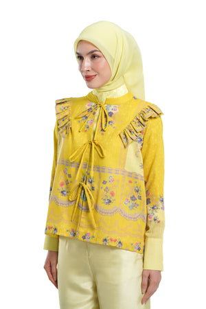 Lace Poem Outer - Yellow