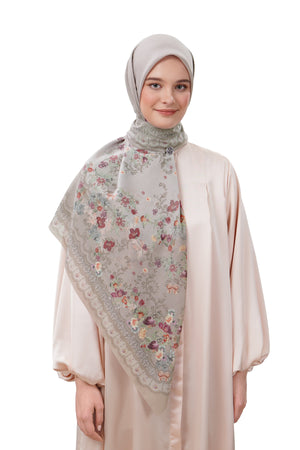 Lace Poem Series Large - Gray