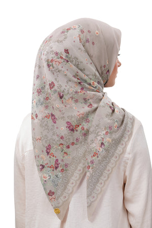 Lace Poem Series - Gray