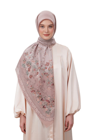 Lace Poem Series Large - Ash Rose